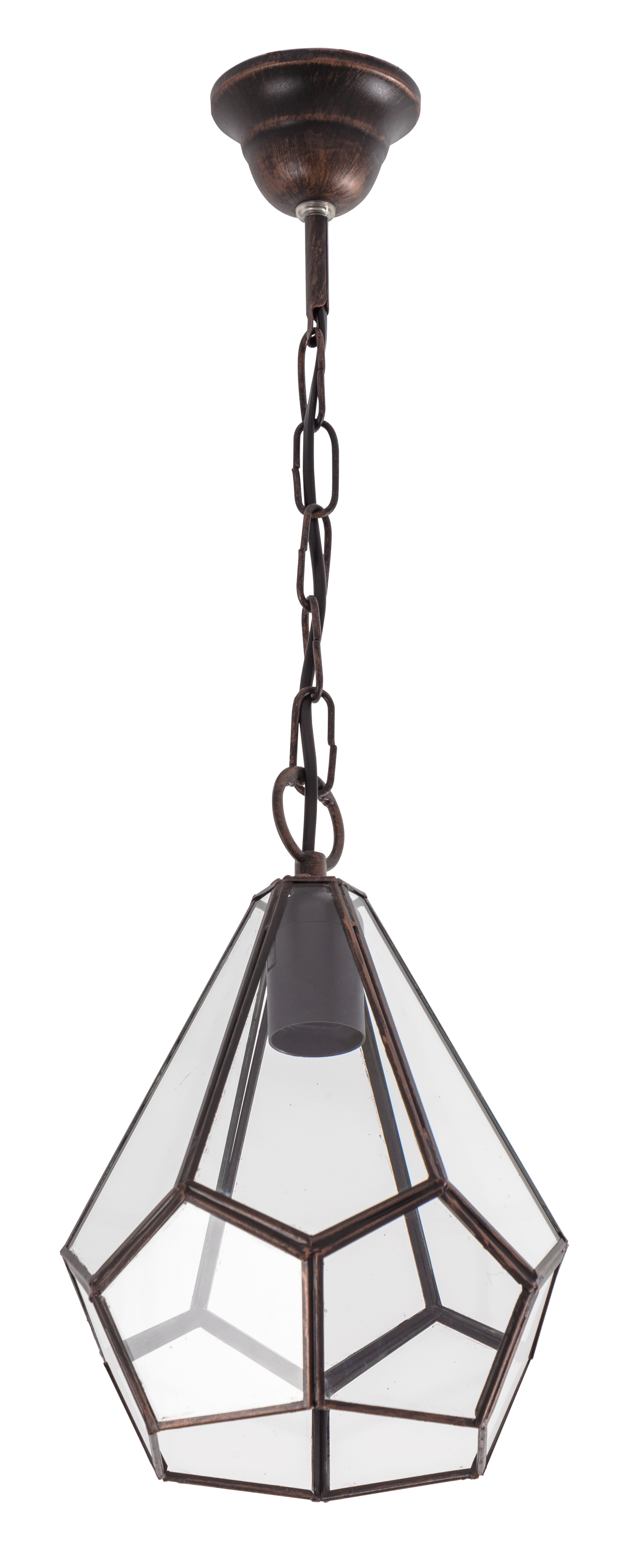 Colgante Osuna fabricado en Metal color Cobre envejecido