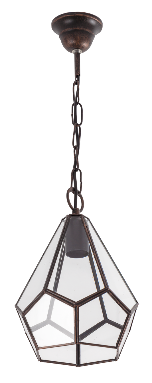 Colgante Osuna fabricado en Metal color Cobre envejecido