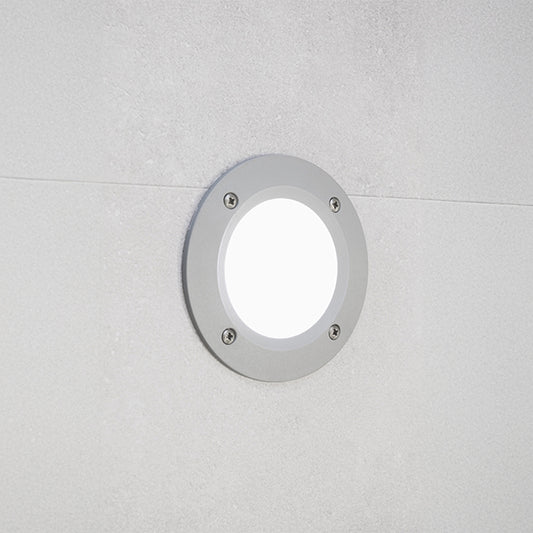 Aplique Empotrable Exterior LETI 13,4 cm IP66 Gris Fumagalli Interlusa - imagen 2 | Interlusa