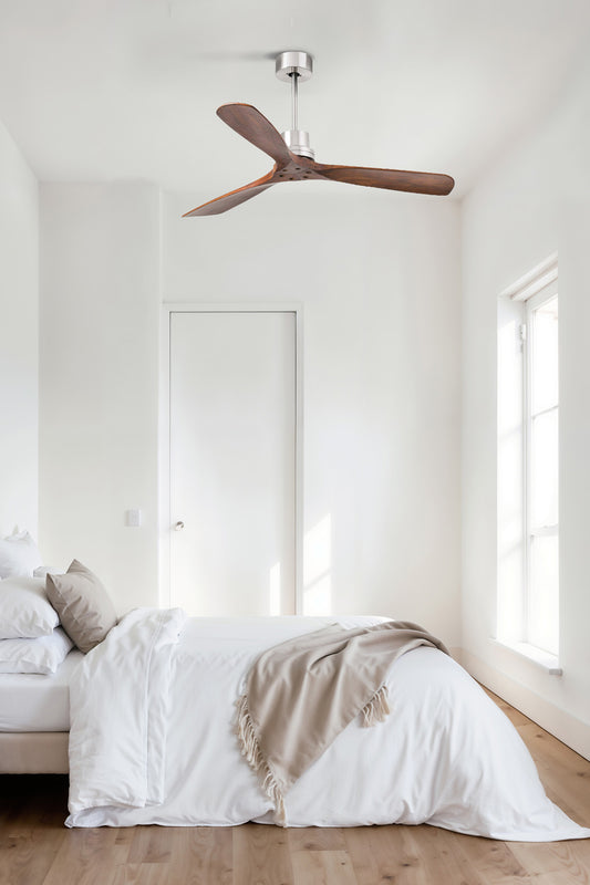 Ventilador LANTAU L fabricado en Acero color Níquel Mate