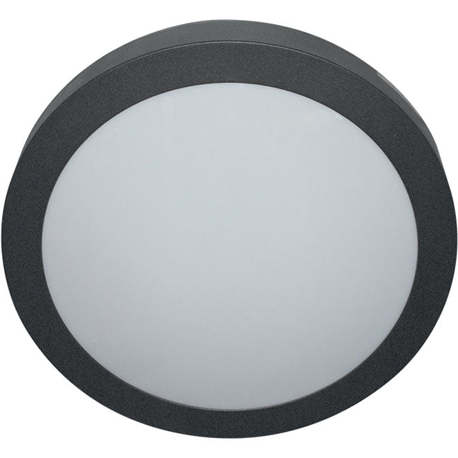VOUGA Plafón de Exterior Negro LUMIT, referencia 3372. Elegancia y resistencia para tu iluminación exterior.