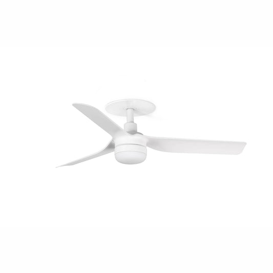 Ventilador de Techo Empotrado Mini Punt S 90 cm FARO - Blanco, LED 10W CCT, Mando a distancia | FARO