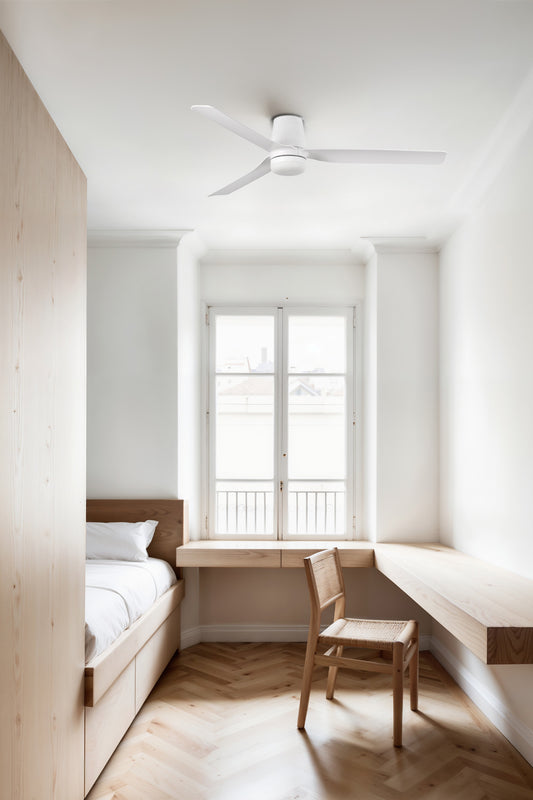 Ventilador MINI PUNT TUB S fabricado en ABS color Blanco