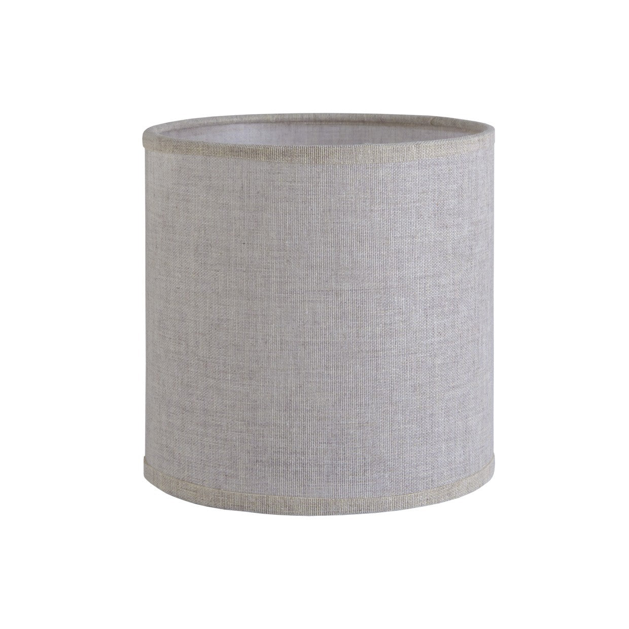 Pantalla cilíndrica lino visón 30 cm ALEMAR para E-27 - Vista principal