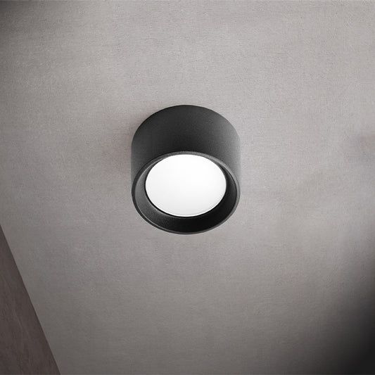 Plafón de Exterior LIVIA 160 16 cm CCT Negro Fumagalli - imagen 2 | Interlusa