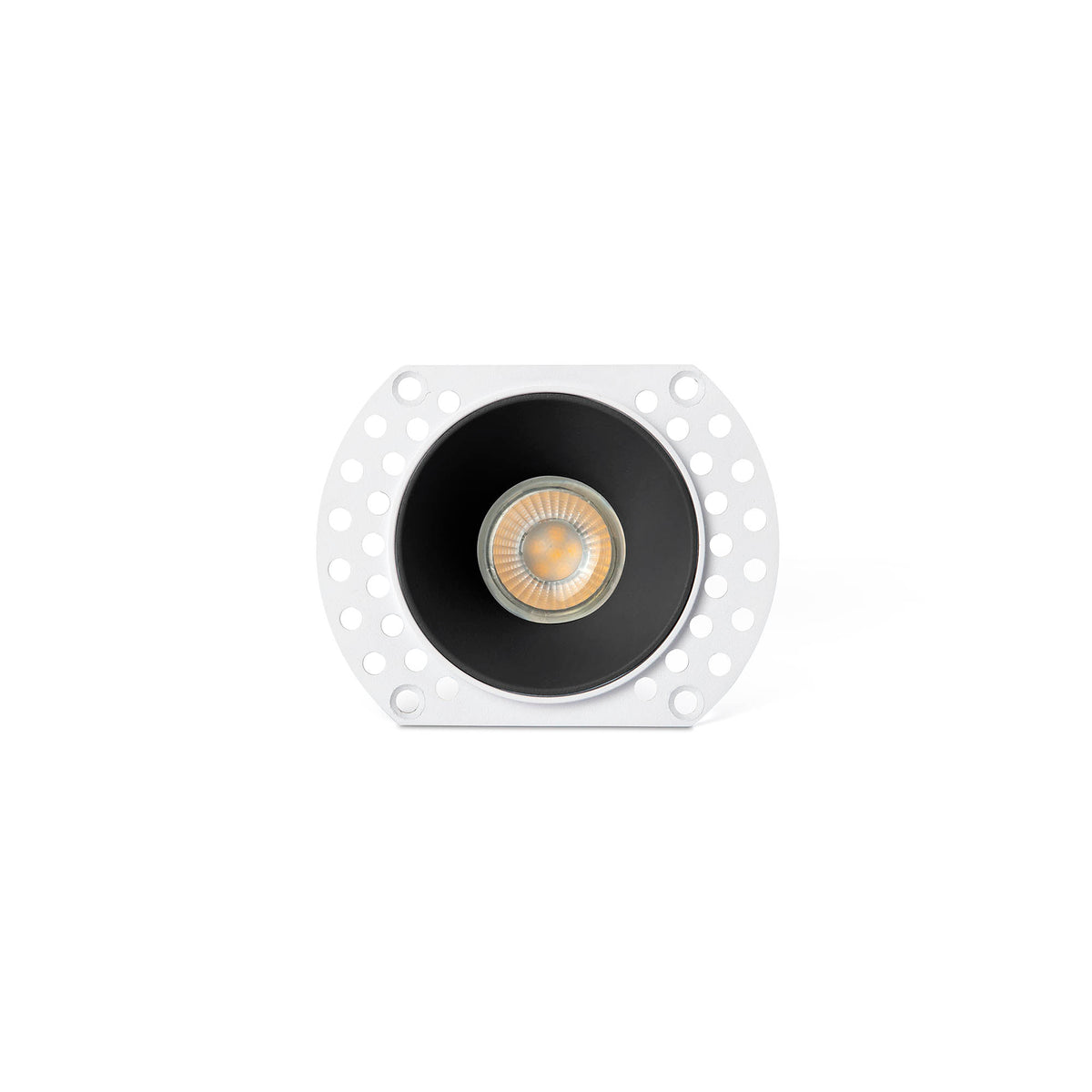 Empotrable Trimless FLAC Negro GU10 Orientable FARO - vista principal | FARO