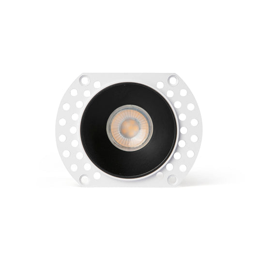 Empotrable Orientable FLAC Trimless GU10 FARO - Negro | FARO