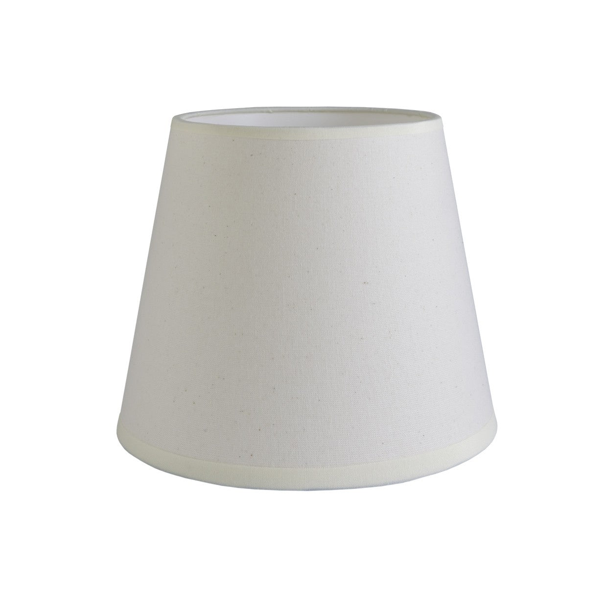 Pantalla cónica 35 cm algodón crudo E-27 ALEMAR - Vista principal