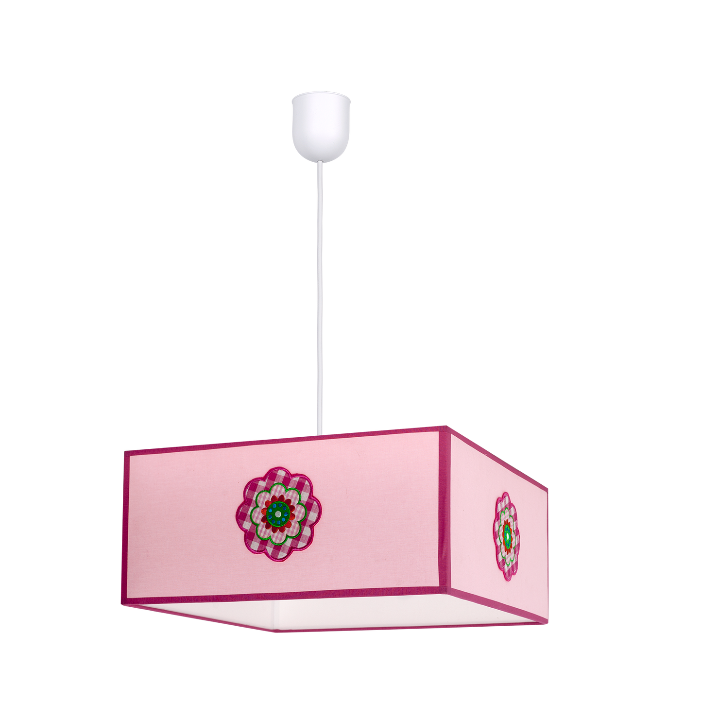 Lámpara colgante infantil con altura regulable, ideal para dormitorio