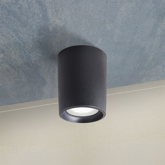 Foco de Exterior LIVIA 1xE27 15W CCT IP55 Negro Fumagalli - imagen 2 | Interlusa
