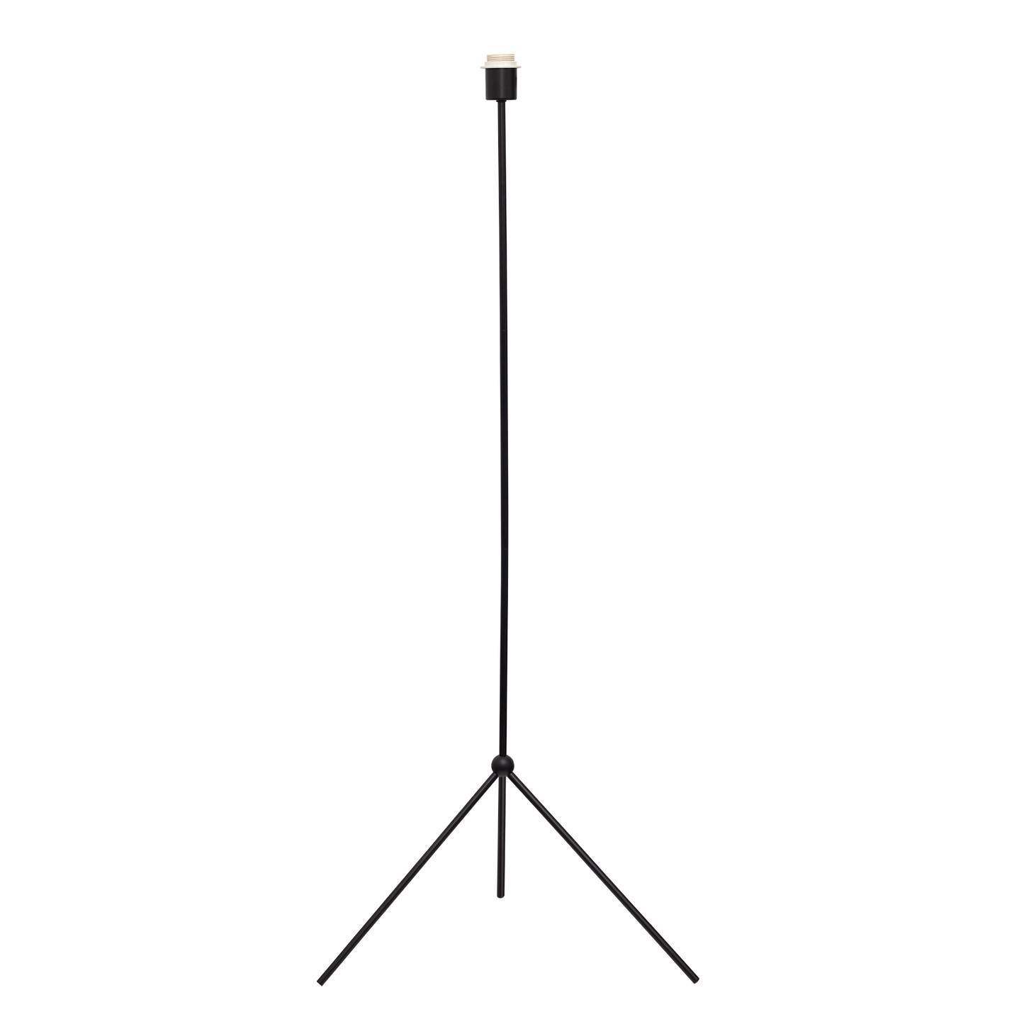 Armazón para pie de salón serie Imola, color negro, portalámparas E27. Fabrilamp en luzguru.com