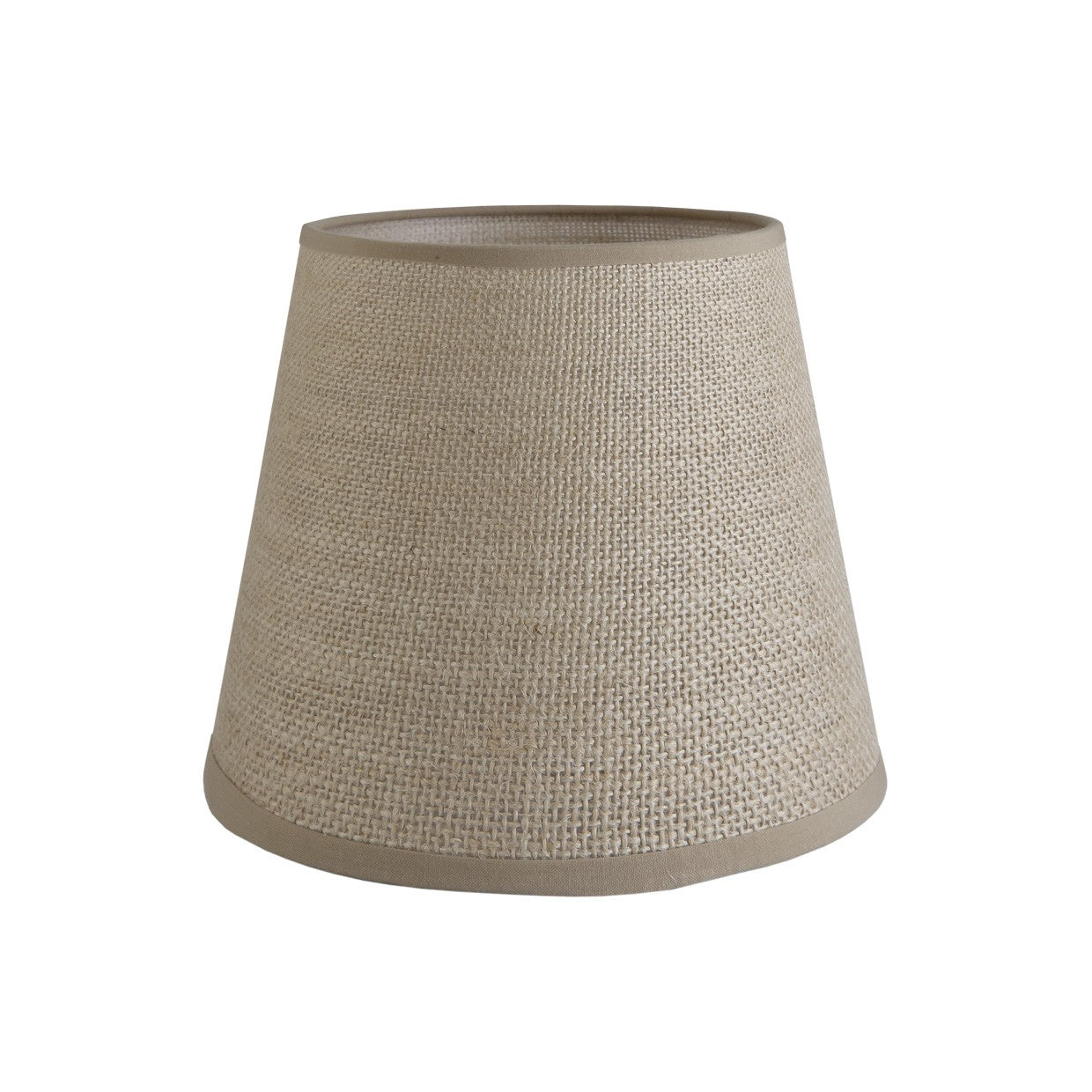 Pantalla cónica tela saco marrón 45 cm ALEMAR - Vista principal