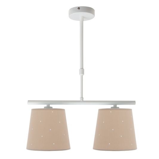 Lámpara Consciencia infantil fabricada en Textil color Piedra