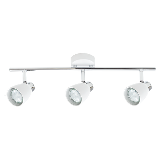 Regleta Diego fabricada en Metal color Blanco, ideal para interiores.