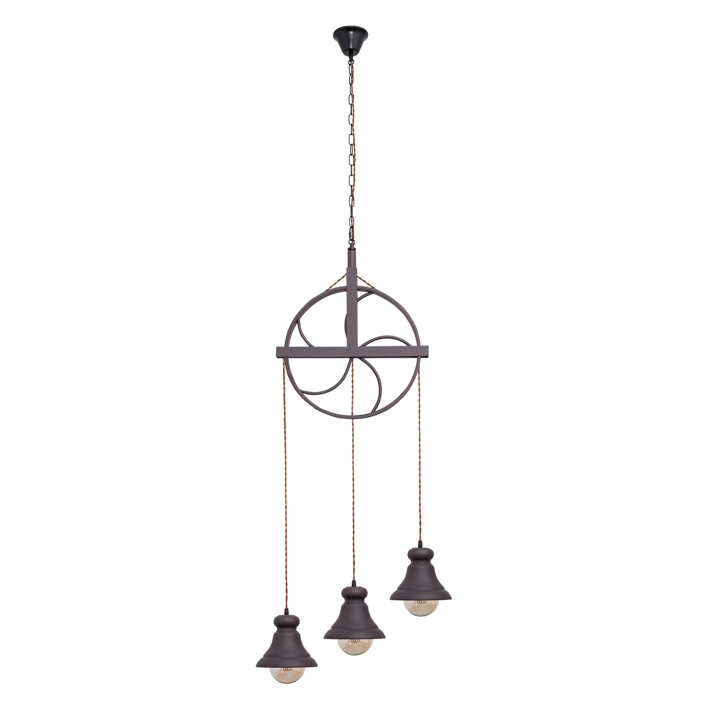Lámpara colgante con altura regulable ideal para interior