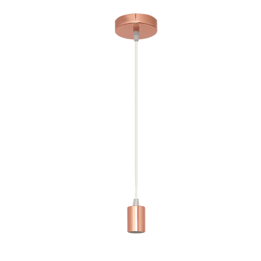 Armazón colgante Maldivas fabricado en metal color oro rosa