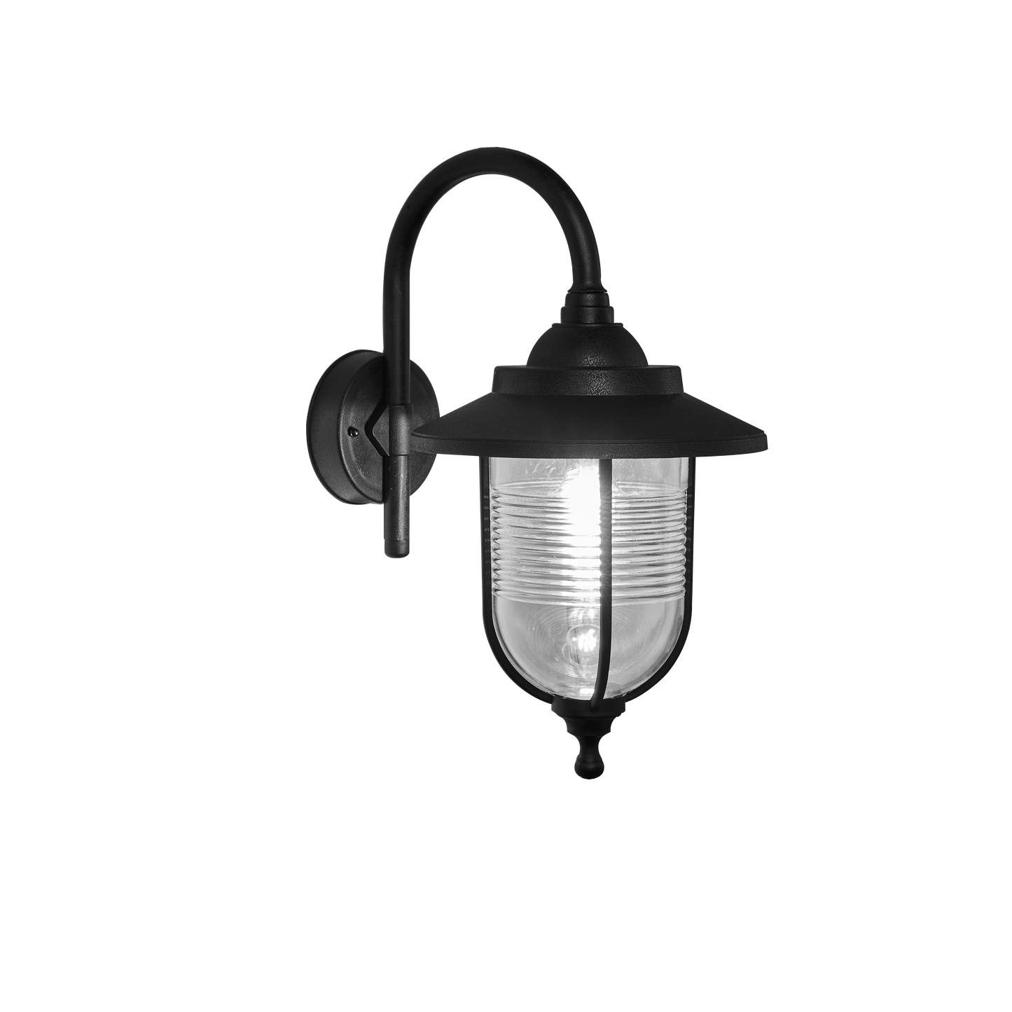 Aplique de pared con protección IP44 Canela, ideal para iluminación exterior
