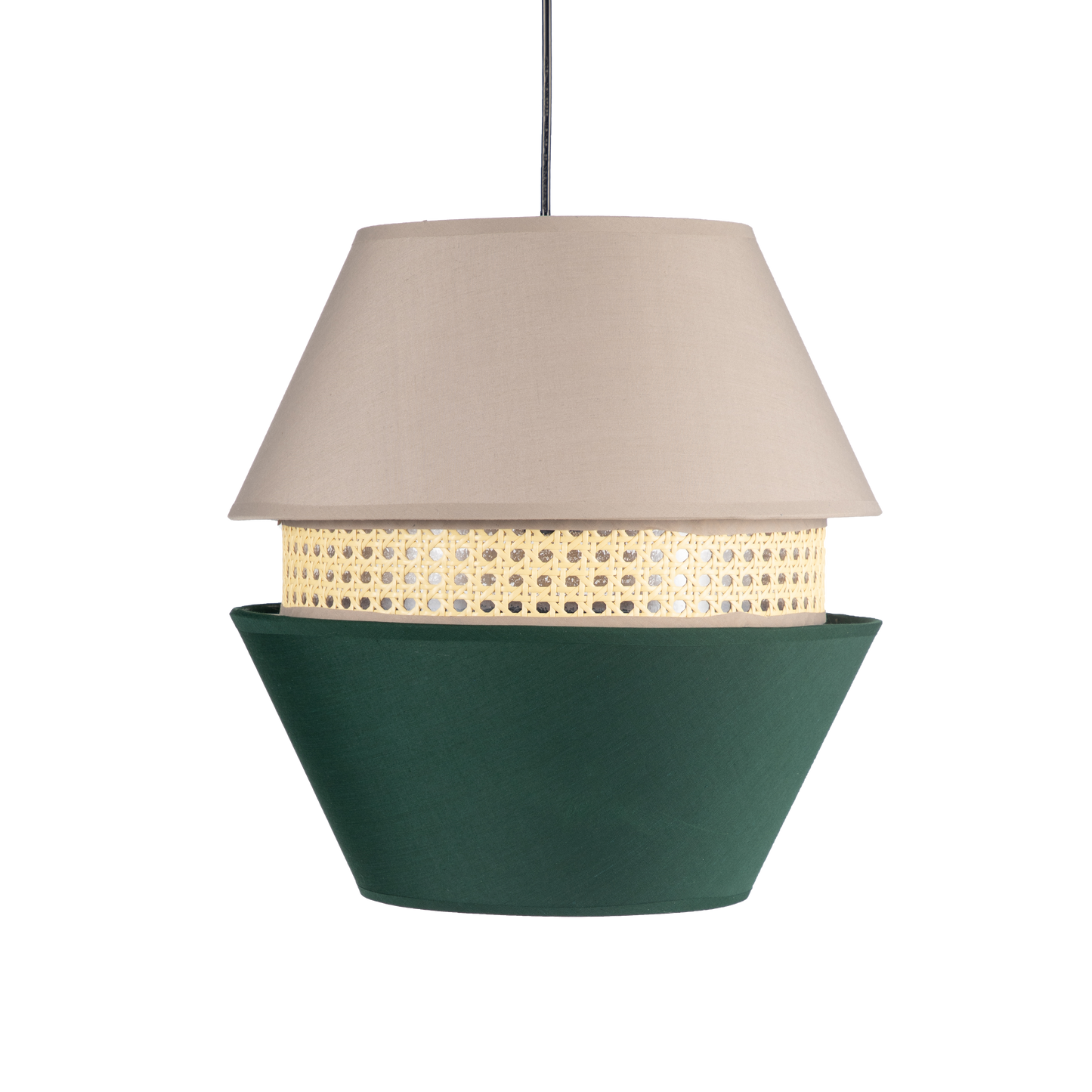 Colgante moderno Trajano con luz difusa ideal para interiores