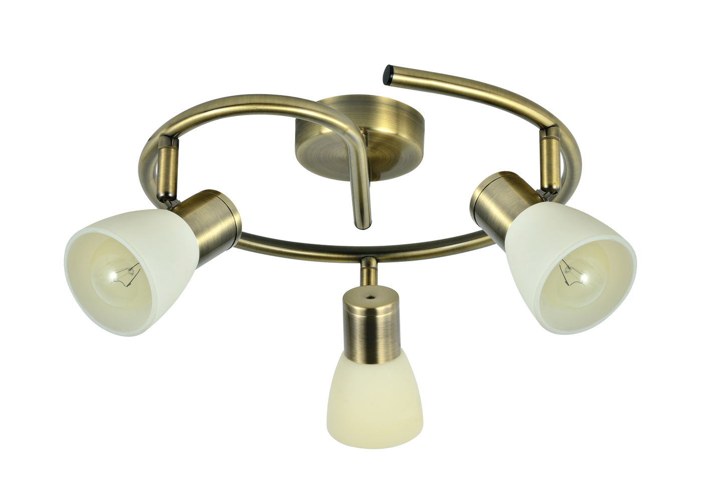 Plafón con focos orientables para dirigir la luz
