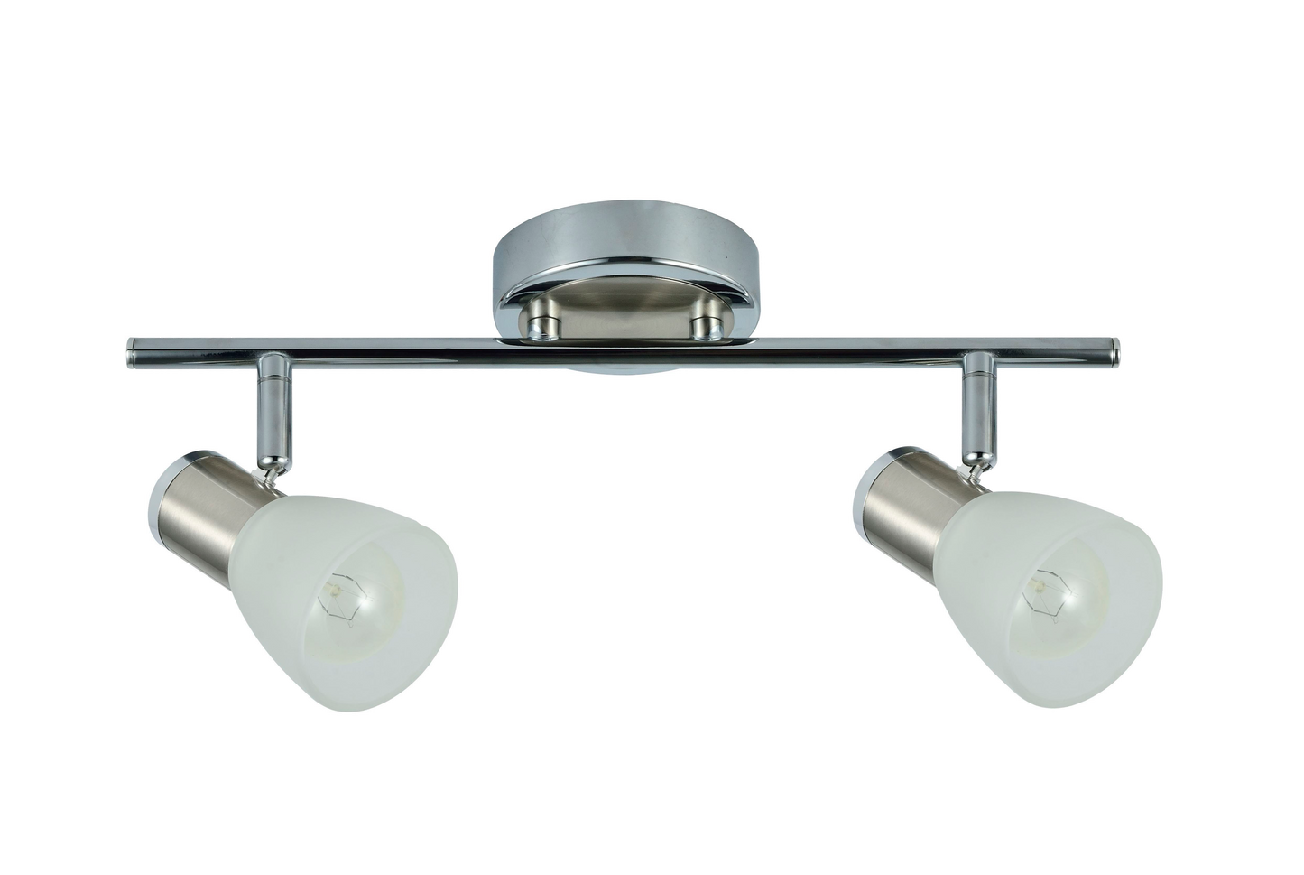 Regleta de focos orientables con giro de 360º para interior