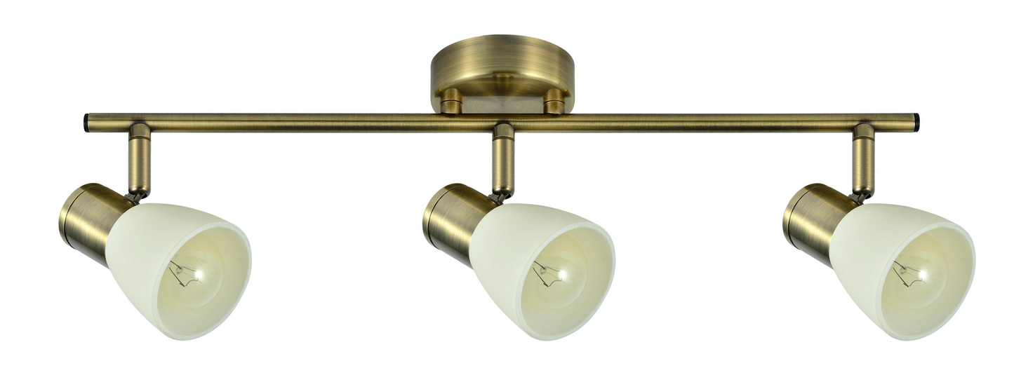 Lámpara de techo orientable con giro de 360 grados para iluminar a tu gusto