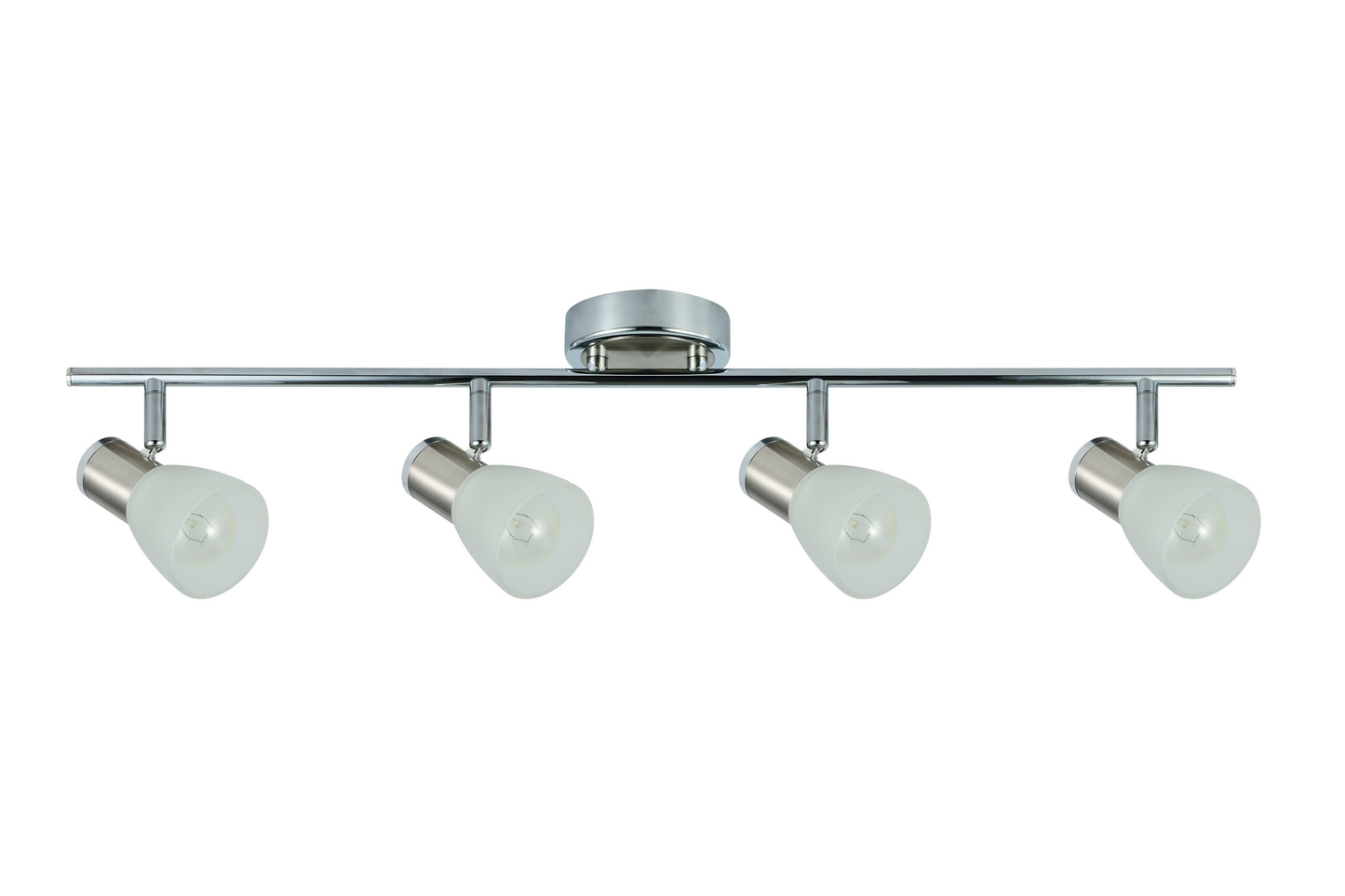 Regleta con focos orientables 360º para iluminar a tu gusto