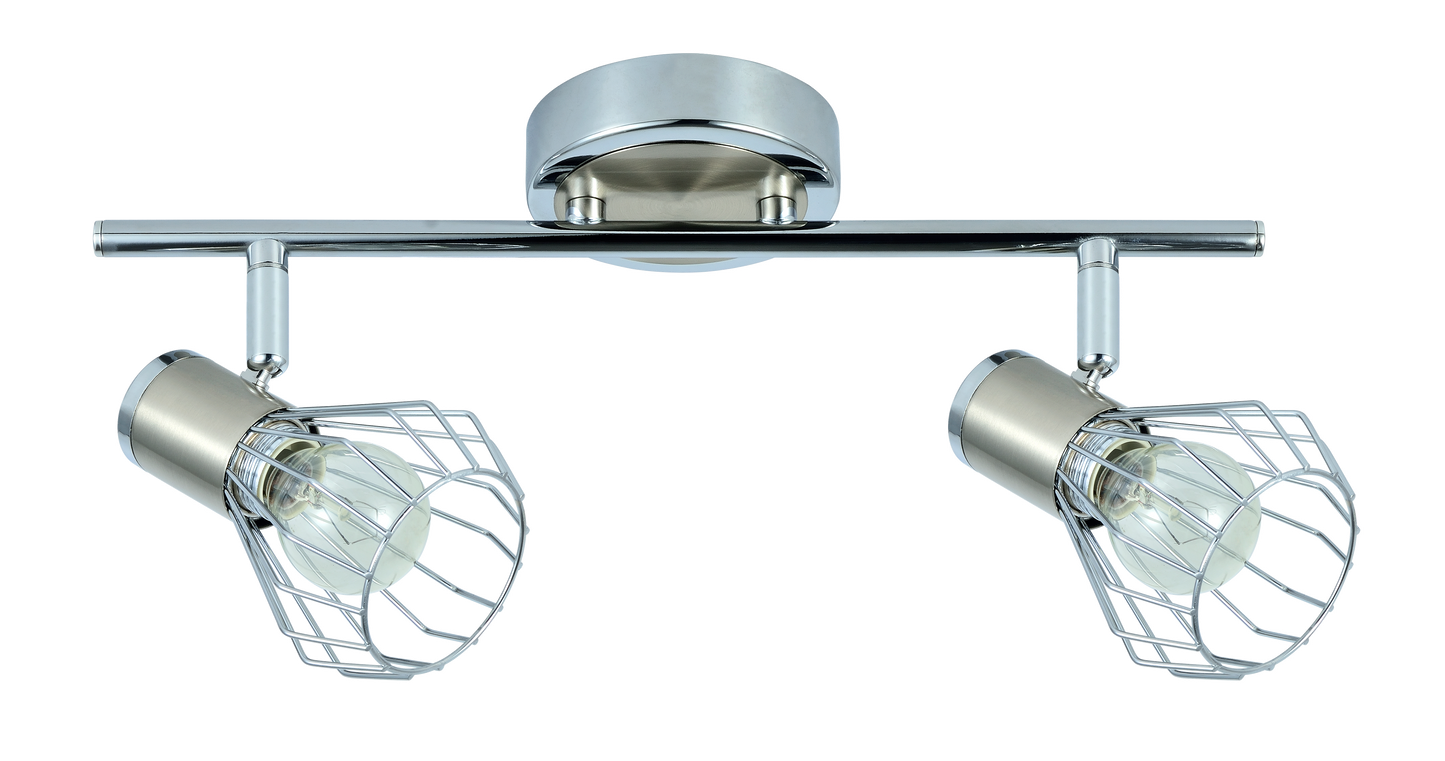Regleta de focos con giro 360º ideal para salón