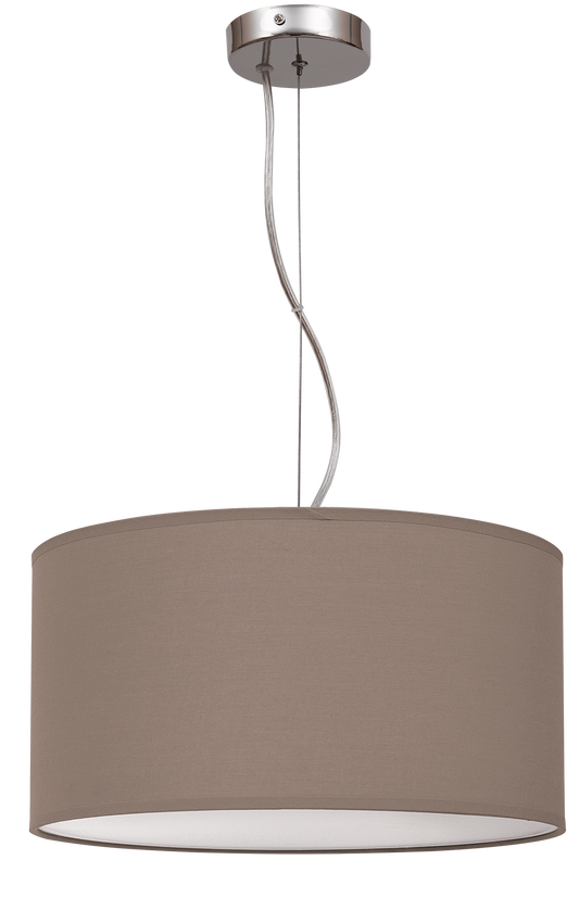 Colgante Nicole Marron Topo de Fabrilamp, vista general. Iluminación elegante para tu hogar.