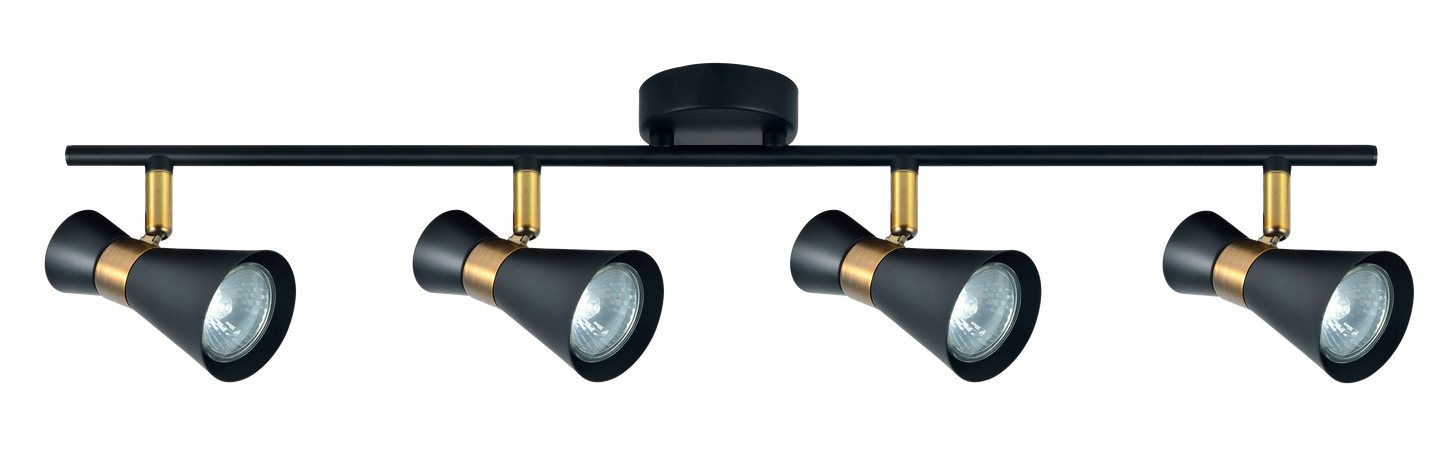 Regleta con focos orientables ideal para salón
