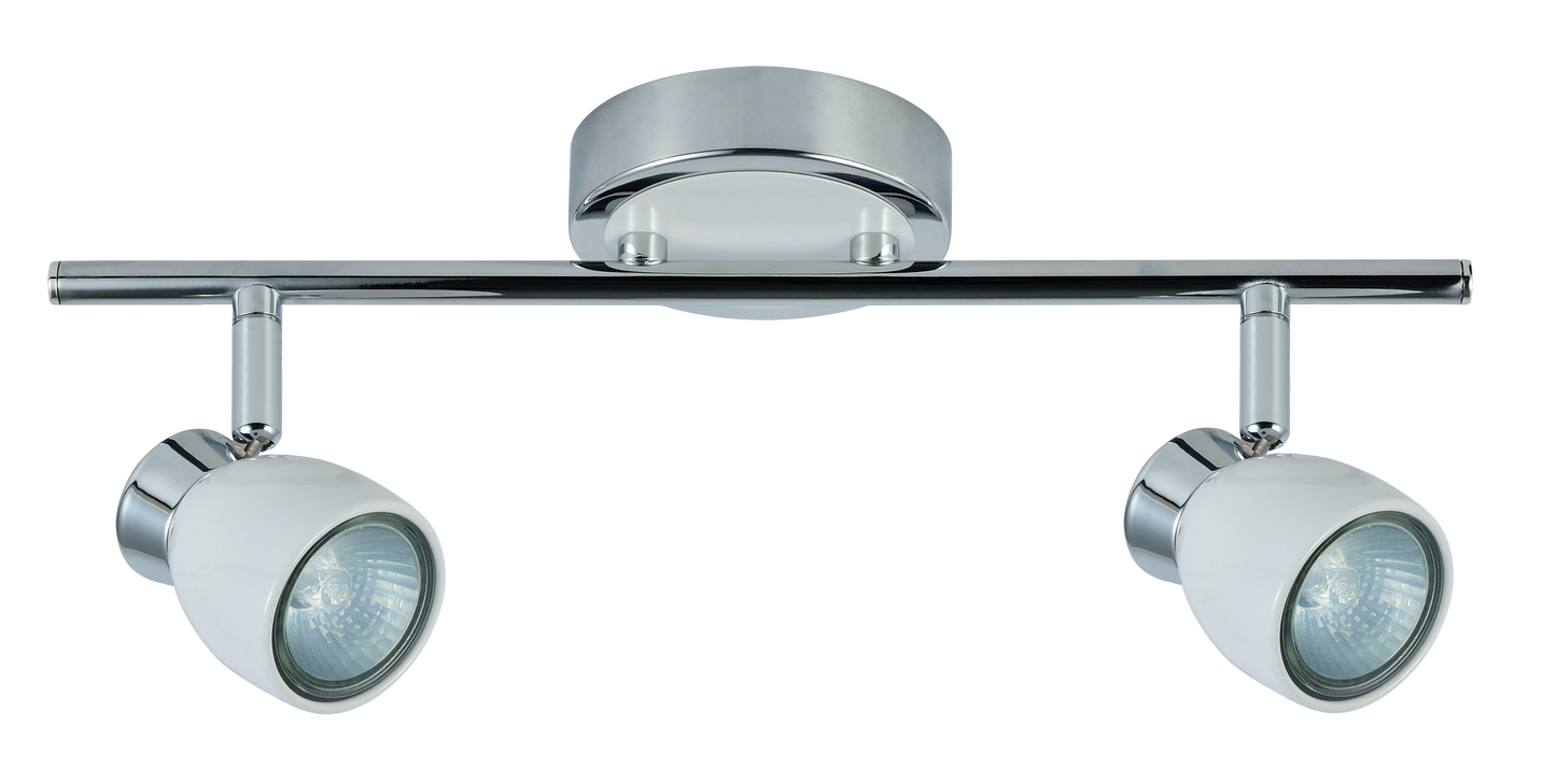 Regleta con focos orientables ideal para iluminación interior