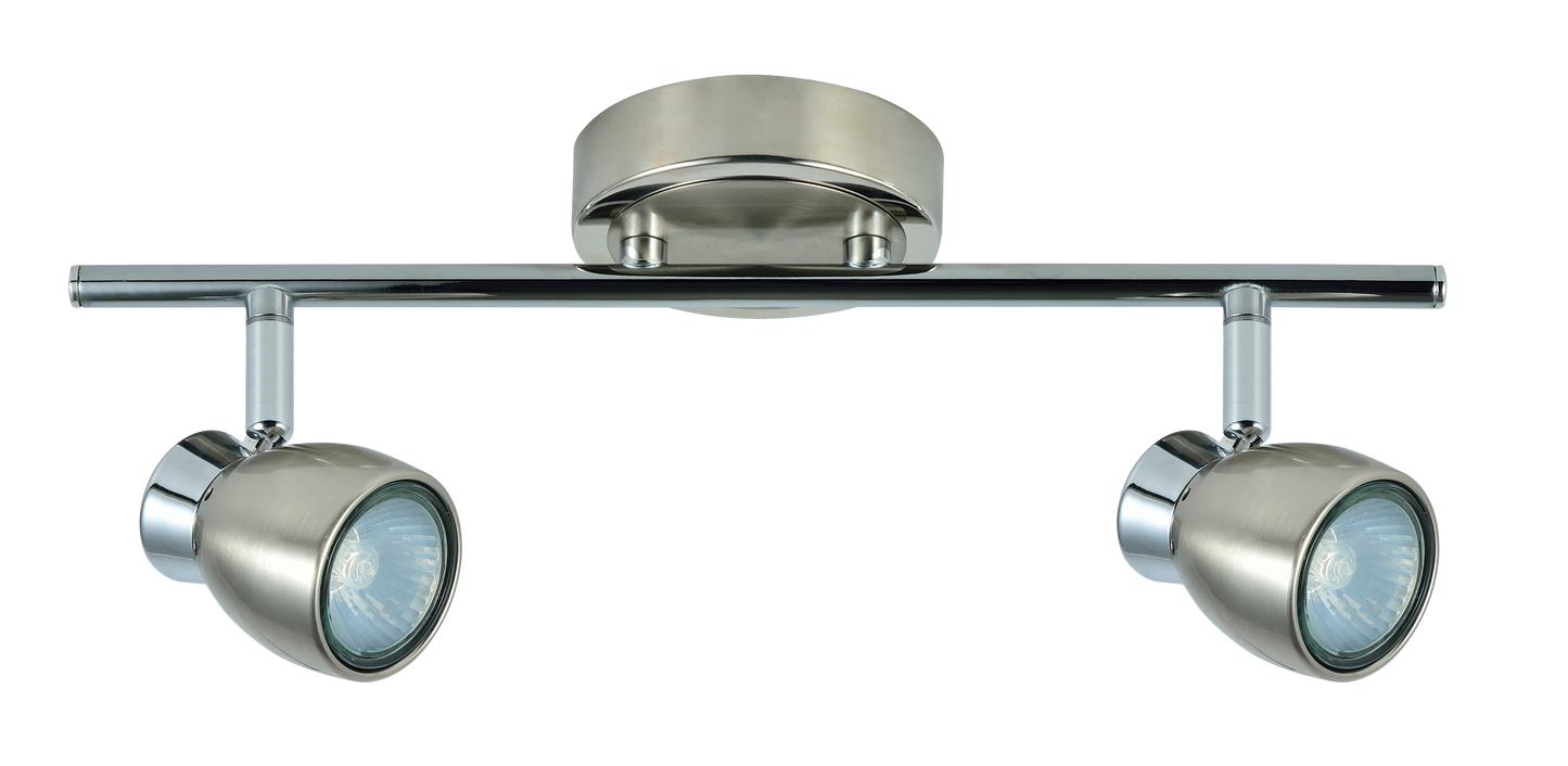 Regleta con focos orientables 360º para una iluminación versátil
