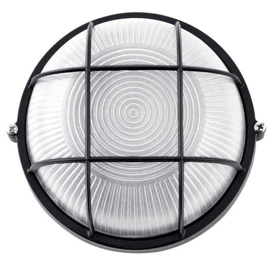 Aplique exterior Apus Grand negro de Fabrilamp, resistente al agua IP44, ideal para iluminar terrazas y porches. Compra en luzguru.com