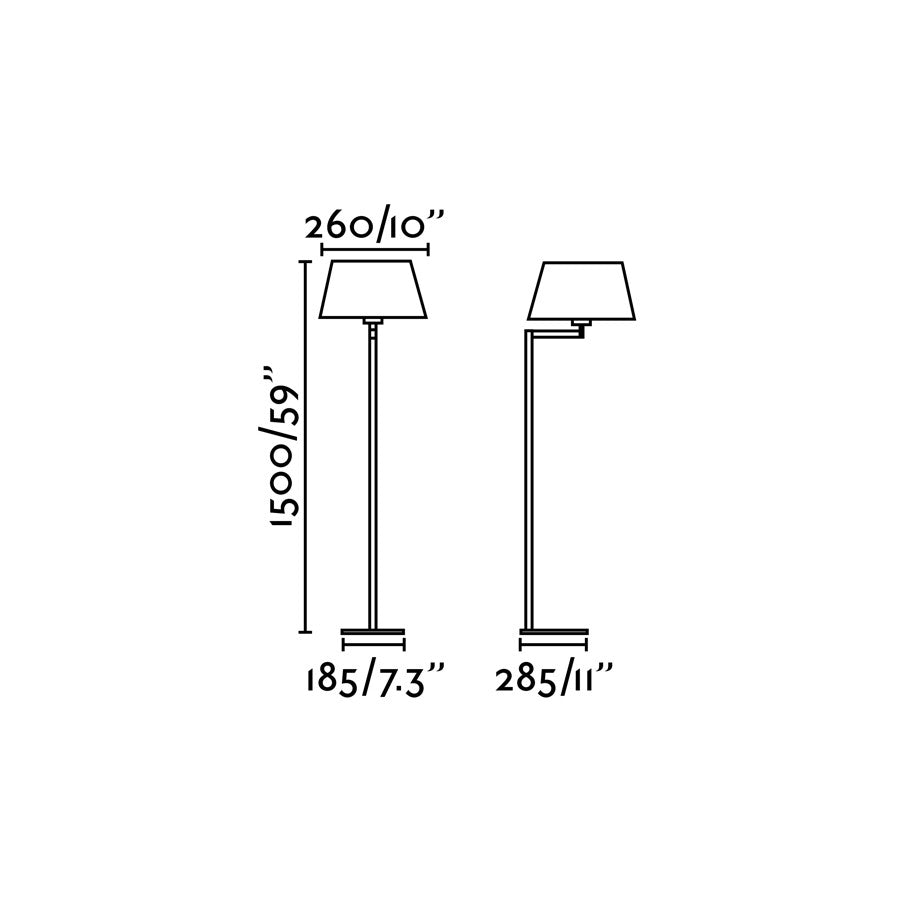 Lámpara de pie con tecnología LED y casquillo E27, ideal para crear ambiente acogedor