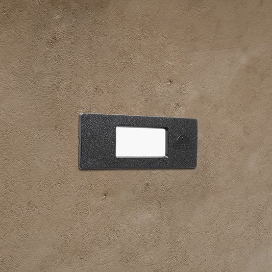 Aplique Empotrable Exterior NINA 14,5 cm Negro IP55 Fumagalli Interlusa - imagen 2 | Interlusa