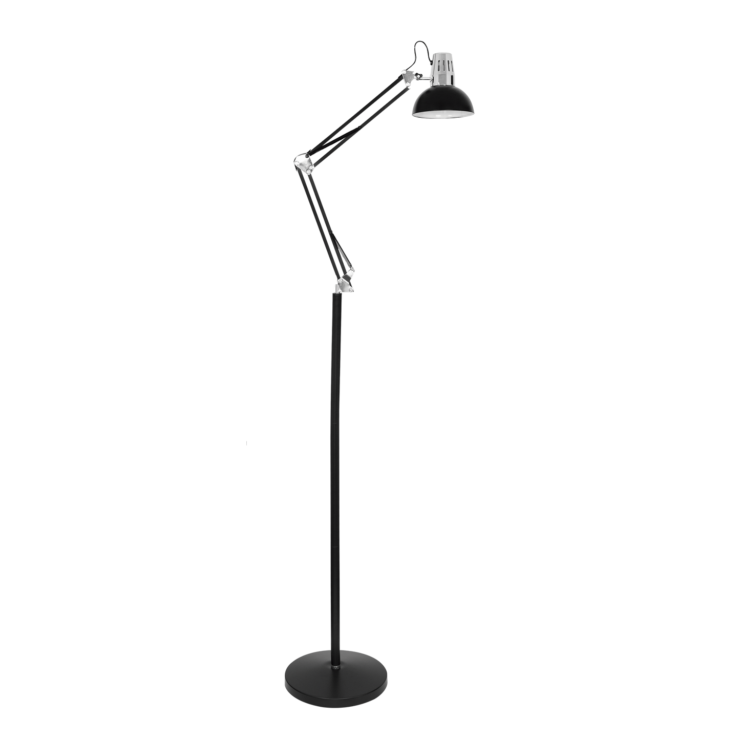 Lámpara de pie con altura regulable de 147 a 180 cm