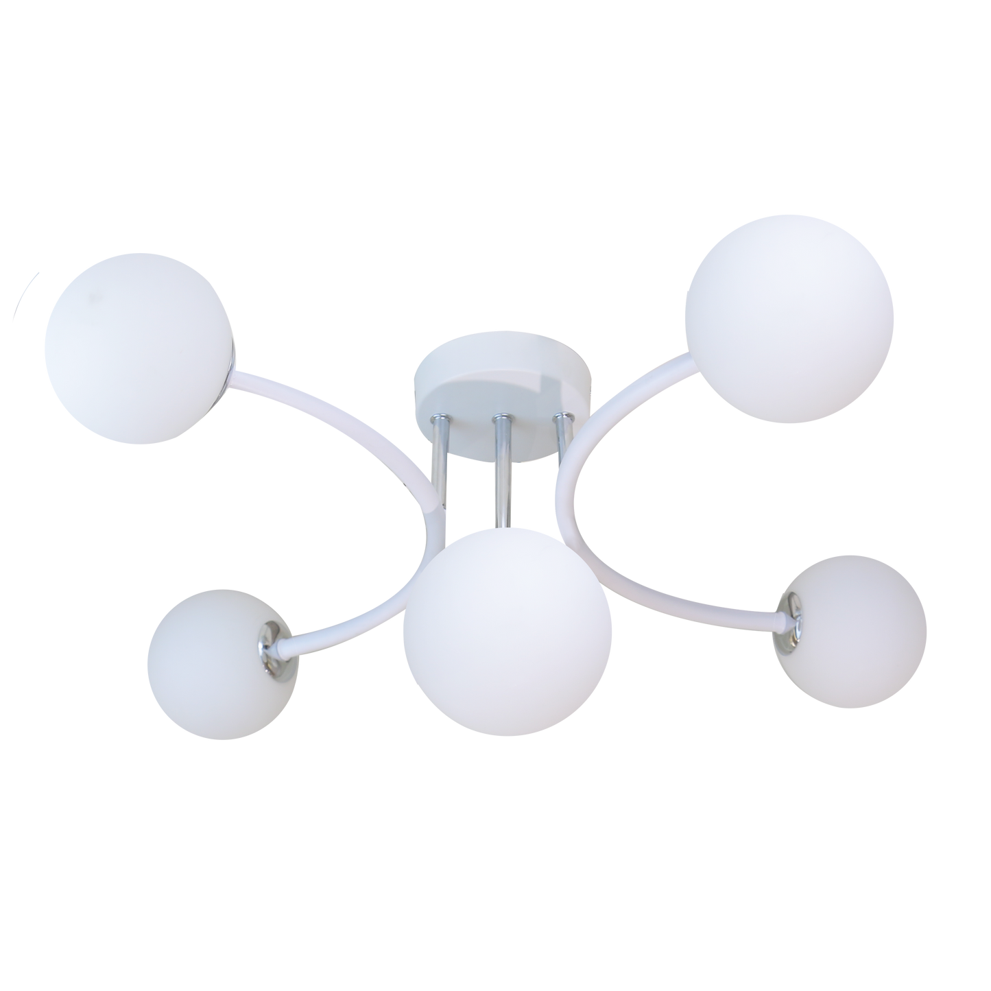 Lámpara de techo con 5 luces G9 para una iluminación potente y bien distribuida
