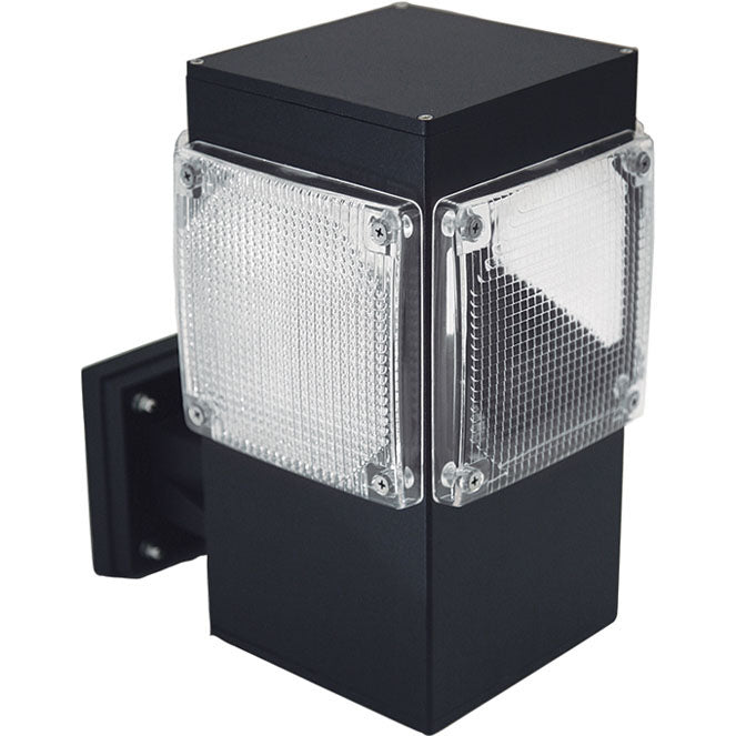 Aplique cuadrado GARDUNHA LUMIT, iluminación exterior, referencia 7493L PR