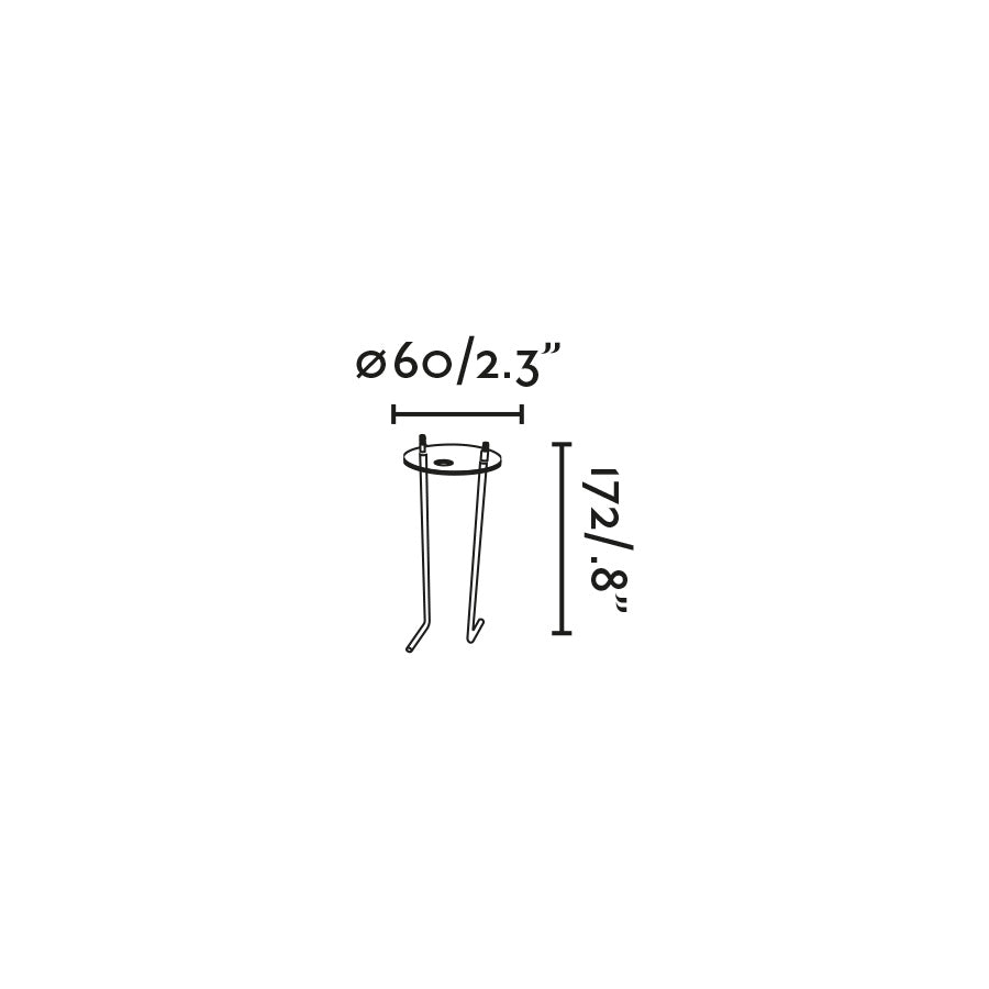 Anclaje al Suelo para Proyector PUK 17,2 cm Acero Inoxidable FARO - vista principal | FARO