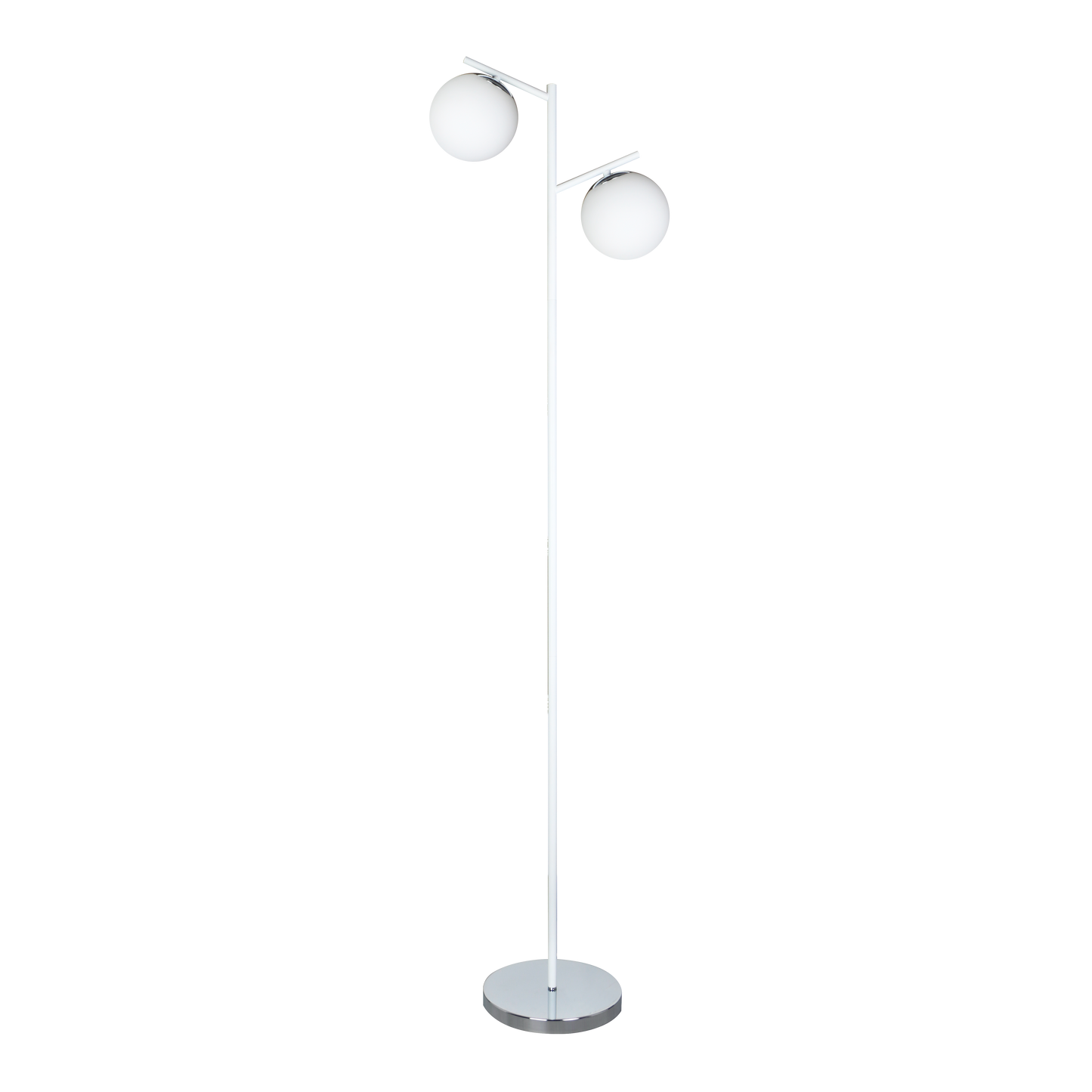 Lámpara de pie con luz difusa ideal para salón