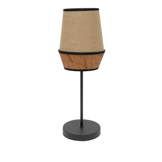 Sobremesa Campana fabricada en metal color Saco/Marrón/Negro, ideal para interiores