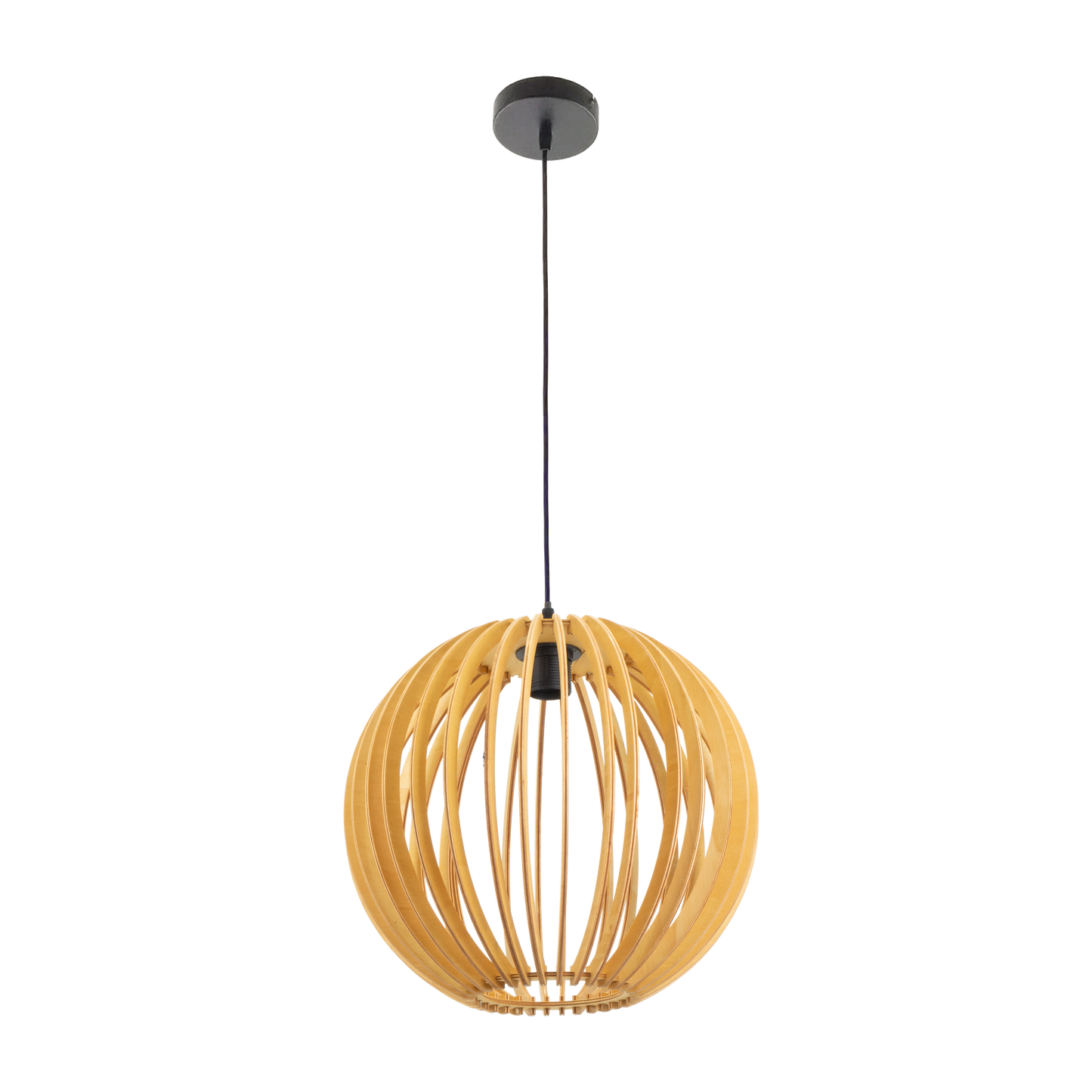 Lámpara colgante estilo vintage rústico Bubinga ideal para dormitorio