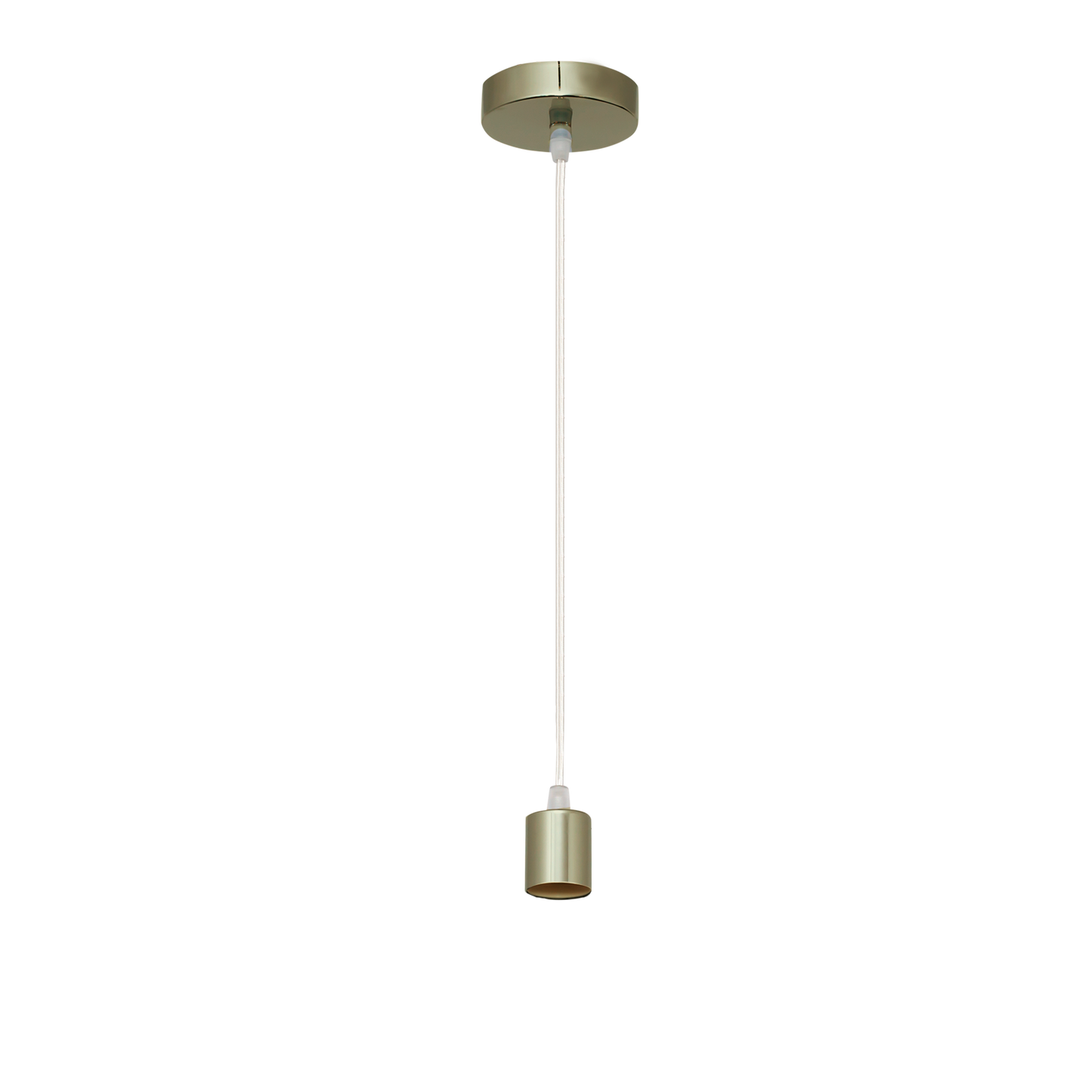 Armazón Cara fabricado en metal color cuero, colgante decorativo E27