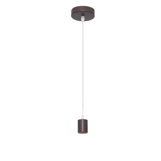 Armazón colgante Cara fabricado en Metal color Marrón