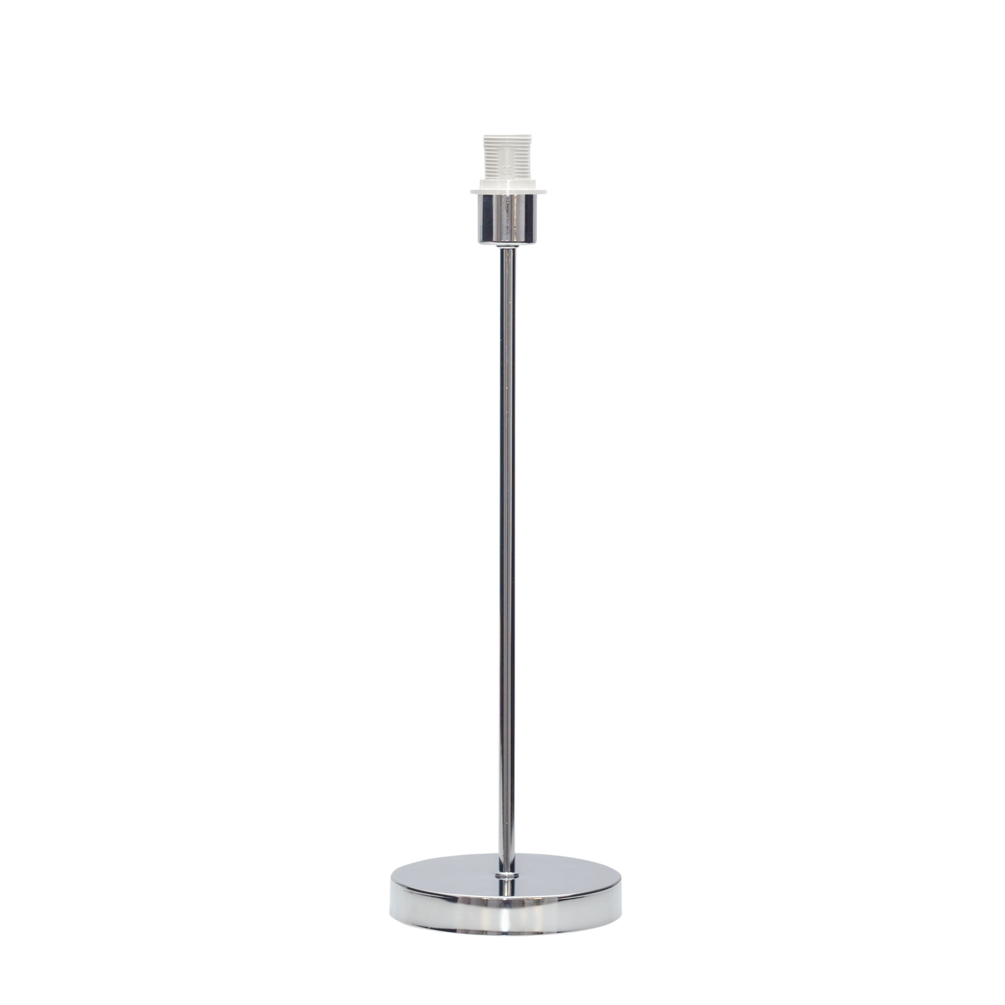 Base de lámpara Cara fabricada en Metal color Cromo