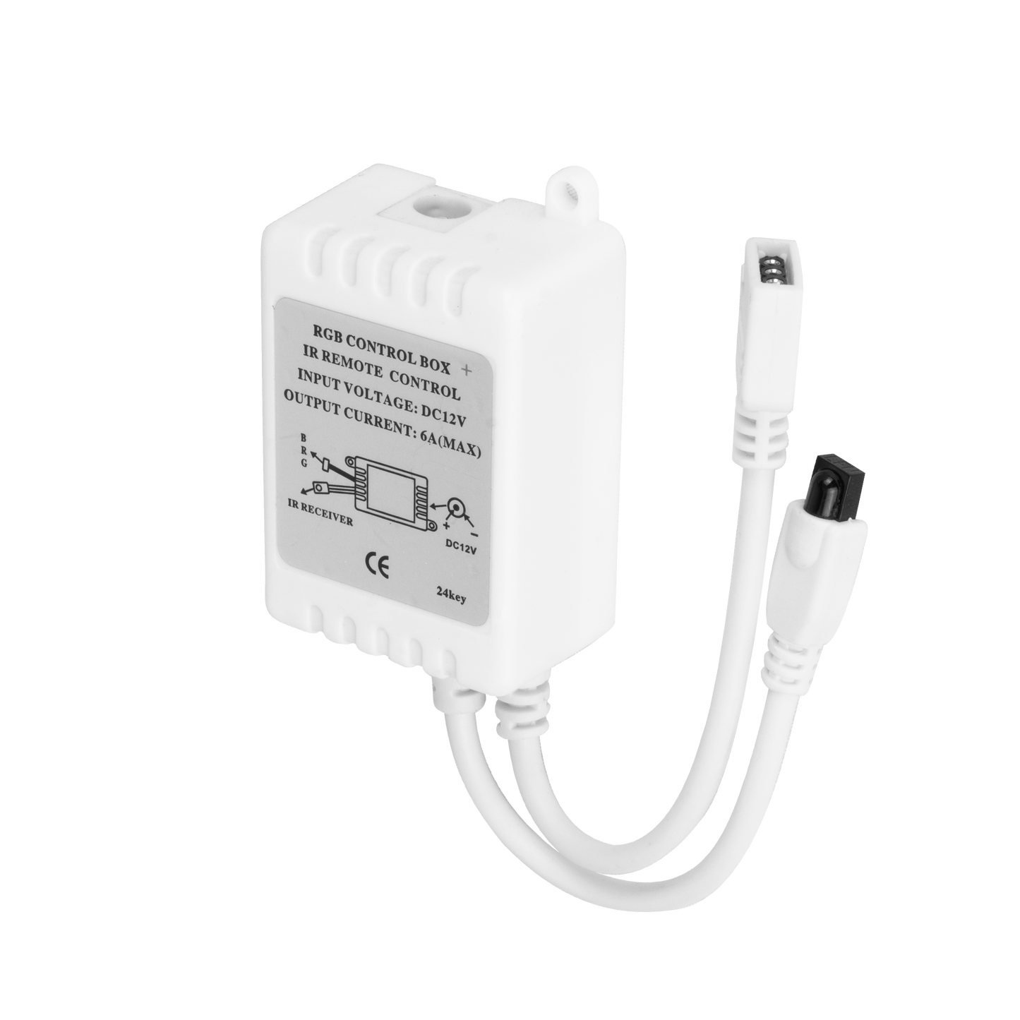 Control Remoto RGB 12V para Cinta LED Freya 5m de Fabrilamp. Fácil de usar, control total del color.