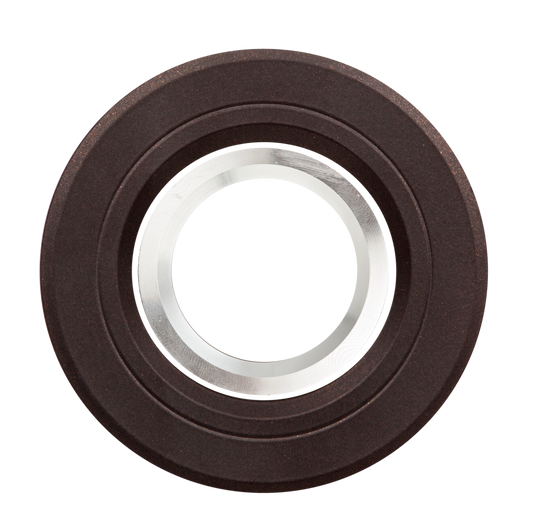 Empotrable Orientable Cenote Marrón/Cromo GU10 de Fabrilamp. Diseño redondo, moderno y elegante para interiores.