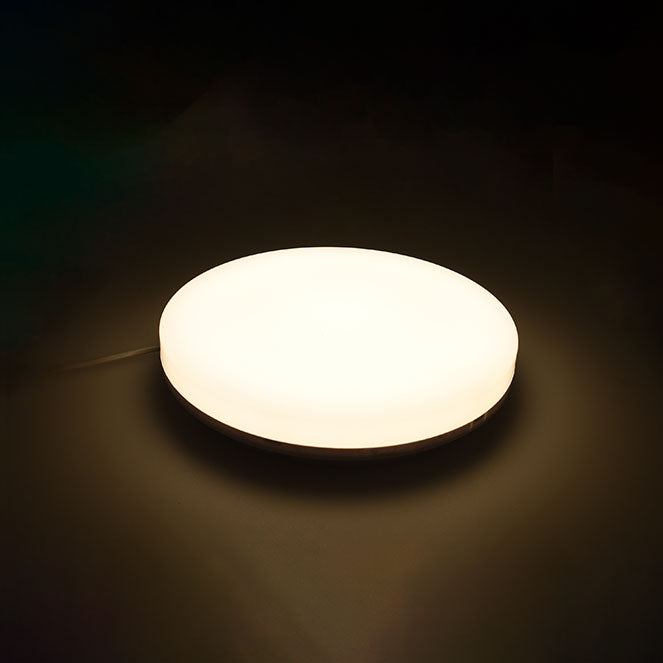 Plafón LED LUMIT MEDINA con protección IP54, perfecto para ambientes húmedos