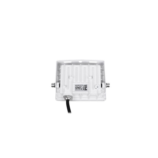 Proyector TUMUT fabricado en aluminio color blanco, LUMIT