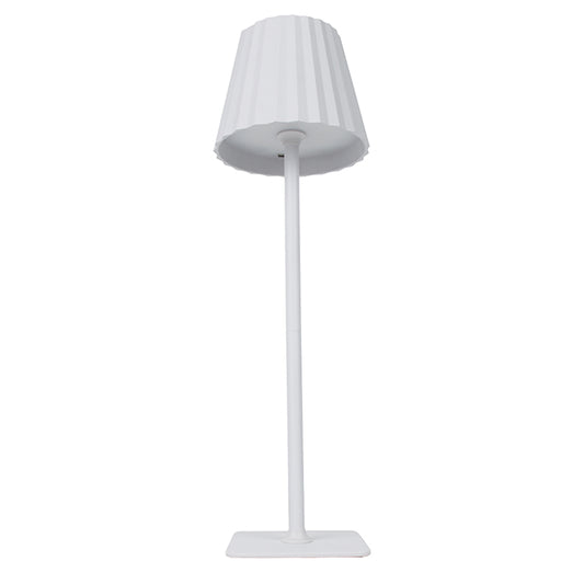 Lámpara LOTTUS fabricada en Hierro y Acrílico, color Blanco