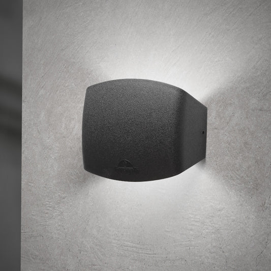 Aplique Exterior ABRAM 3,5W CCT Negro IP55 Fumagalli - imagen 2 | Interlusa
